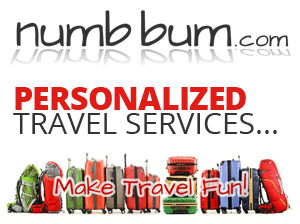 Numb Bum - Personalized travel services to make travel fun again
